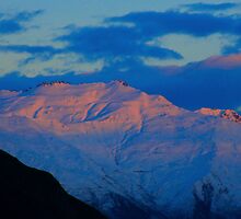 Red Snow in the Morning by cmrphotography