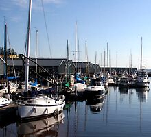 Boats Blue by starlitewonder