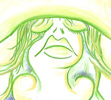 weeping woman by caradione