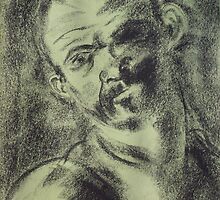 The Executioner - after Caravaggio. by Christopher Raggatt