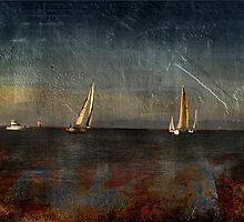 Ship Building in The Bay by linaji