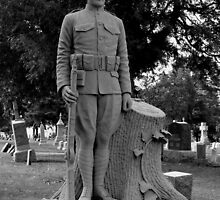 WWI Headstone - German Cemetary Manitowoc, Wisconsin by loralea