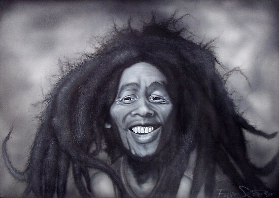 Caricature Bob Marley