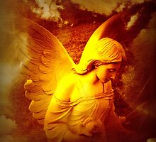 Lifted Up By An Angel by Marie Sharp