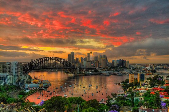 Oh What a Beautiful Morning Moods Of A CitySydney Australia The HDR