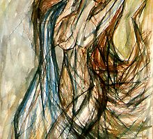 The Water Bearer (Aquarius) by Leni Kae