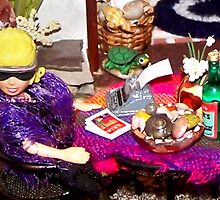 Home Office (Scene from a Miniature) by Nadya Johnson