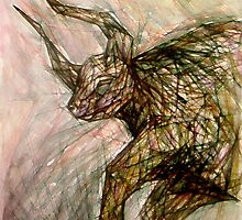 The Raging Bull (Taurus) by Leni Kae