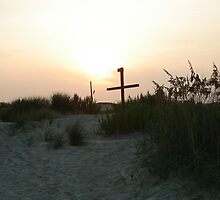 Sunset over Cross by bobbarker86