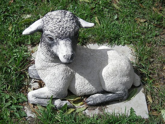 quot ba ba lawn sheep garden ornament quot by judygal redbubble quot ba ba lawn sheep garden ornament quot by judygal redbubble