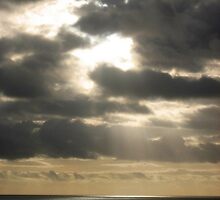 Dark and Stormy at New Milton Hampshire by karuna