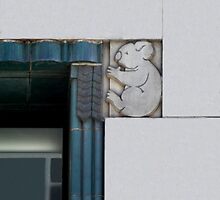 art deco koala by Christopher Biggs