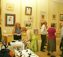 My Solo Exhibition at The Assembly House, Norwich, Norfolk by ANNETTE HAGGER