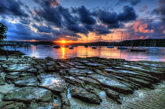 Hdr Beach Sunset