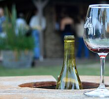 Saddle Rock Vineyard Wine Tasting, Santa Monica Mountains by Michael Berns