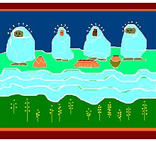 Women at the River by carol selchert