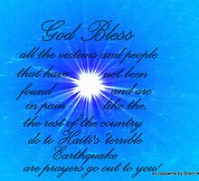 GOD BLESS THE EARTHQUAKE VICTIMS by Sherri Nicholas