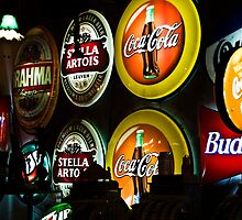 Old drinks by Miron Abramovici