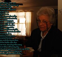 Betty's Adventure- (photo taken at age 83, Duncanville, TX) by Wayne Cook