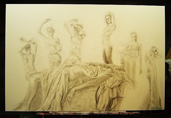 Graphite Painting