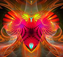 Burning heart by CanDuCreations
