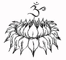 Om Lotus by whittyart
