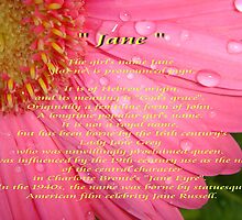 "Jane" by Gail Jones