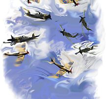 Never in the field of human conflict was so much owed by so many to so few. Winston Churchill. by Alex Gardiner