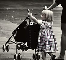 Sweet Candid Moment by Trish Woodford