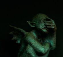 Despondent Gargoyle by Rita Ballantyne