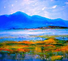 Landscape...Leaving Home..Moon's Journey Pt 1 by ©Janis Zroback