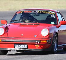 RED ROCKET PORSCHE 911 SC - WINTON 11-4-10 by Ian Nichols