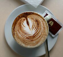 Cafe, Como Italy by Brad Starks