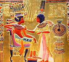 King Tutankhamun and ancient Egypt treasures by Tom-Sky