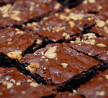Brownies with nuts and chocolate. by walterericsy
