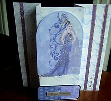 Art deco hand made card by anaisnais