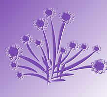 Patch of Purple Flowers by Emma Hardcastle