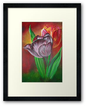 Two Tulips by taiche