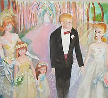 Barbie and Ken Wedding by Celeste Schor