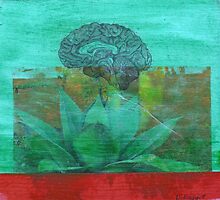 cerebral agave by Della Badart