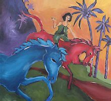 Dreaming when Dawn's Left Hand was in the Sky by Marie Theron