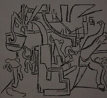 Men at Work (V2) by Christina Rodriguez