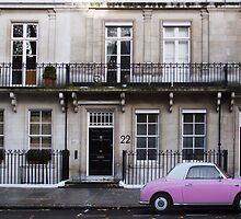 Barbie Pink in London by Yannick Verkindere