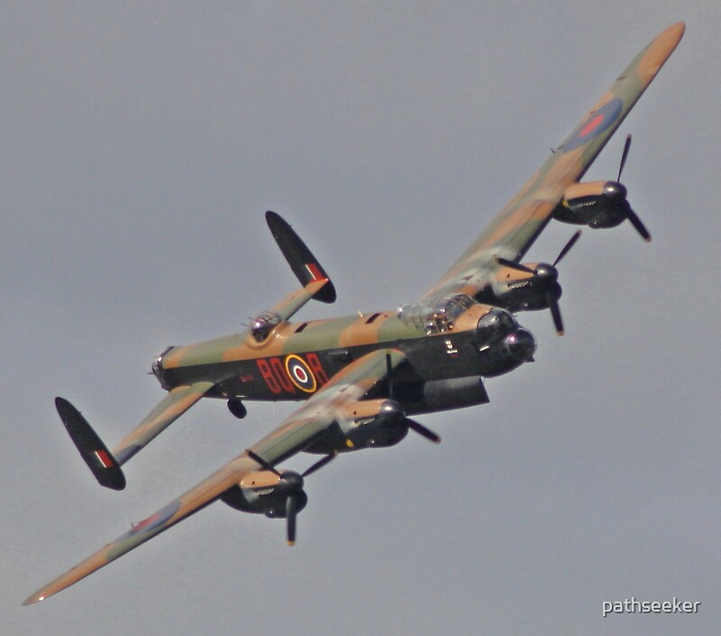 "Avro Lancaster Bomber Wings & Wheels Dunsfold Surrey 2010" by pathseeker Redbubble