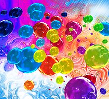 When Rainbows Melt Into Bubbles by Elaine Bawden