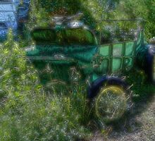 Retired Farm Wagon by wiscbackroadz
