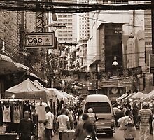 Crowded Street by Jerry Mrima