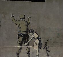 Banksy - The West Bank by Shannon Friel