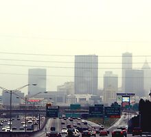 Atlanta Skyline by brookexx09