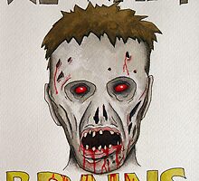 We Want Brains by Lee Twigger